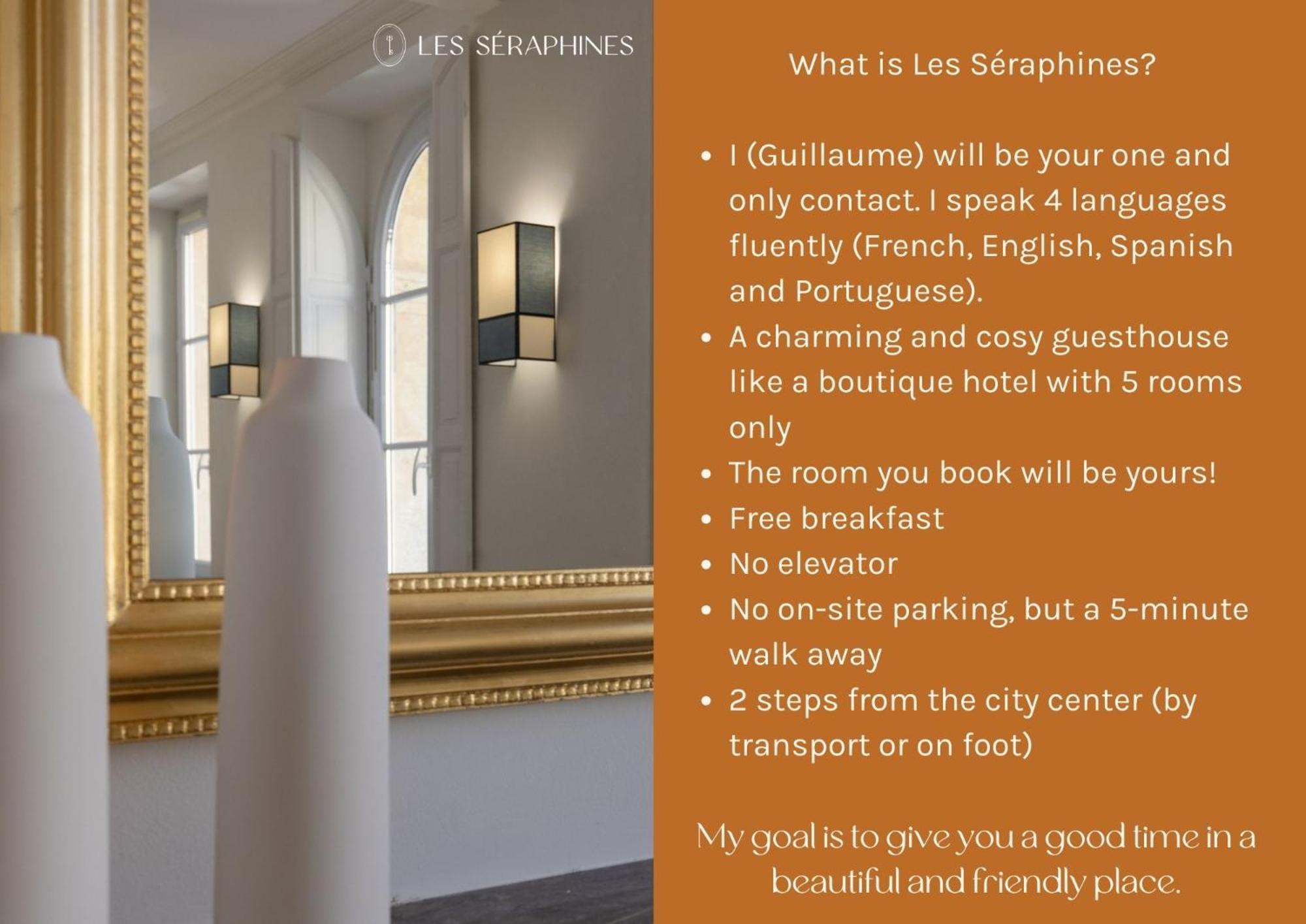 Les Seraphines - Chambres D'Hotes - Guests House Бордо Экстерьер фото